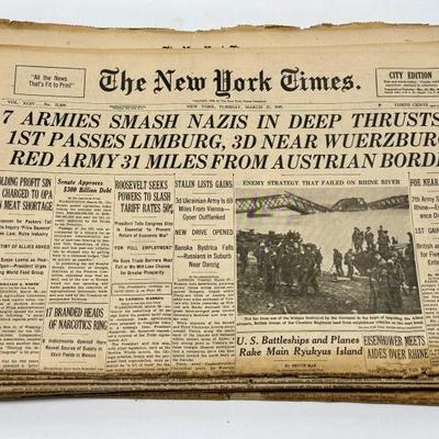 WW2 Newspapers 1 of 14 