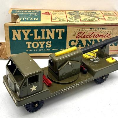 NYLINT Toy Cannon Truck 