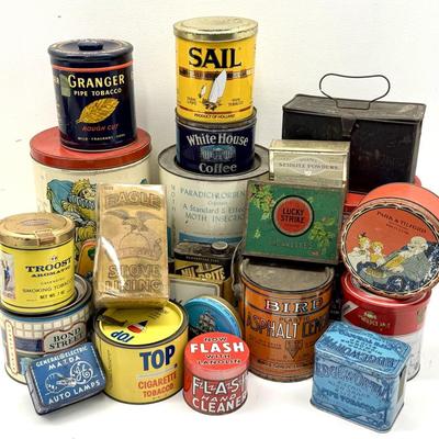 Advertising Tins 