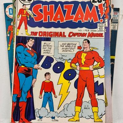 Shazam comics 