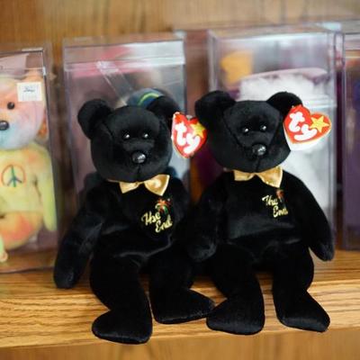 There is a large selection of Beanie Babies to include some very collectible ones. We will have more photos up on Thursday. 
