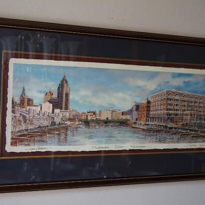 More of the series of Milwaukee landmarks by Lynn Casper.