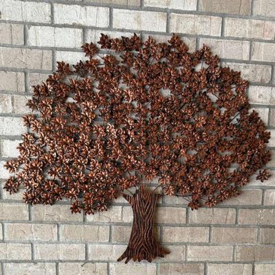 Tree of life copper wall art