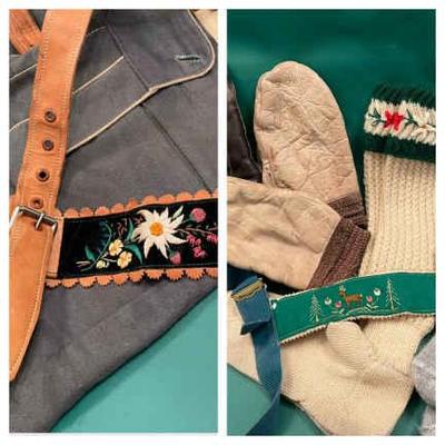 Vintage snow acessories and alpine garb