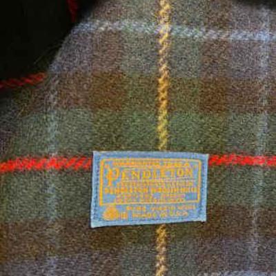 Pendelton tartan blanket