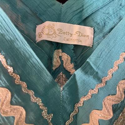Sheer vintage shirt and skirt