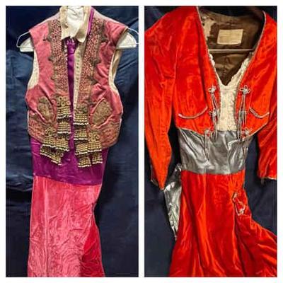 Folk dancer costumes