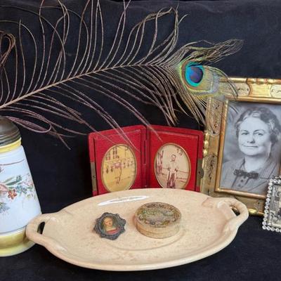 Vanity items antique frames