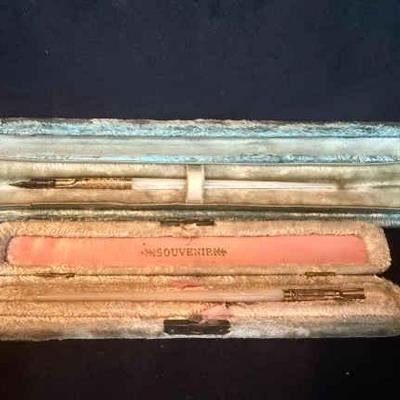 Antique ink quills