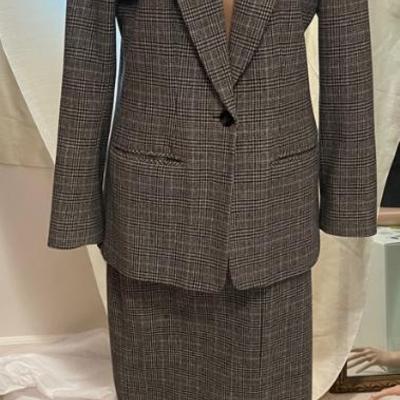 Pendelton gray plaid 3 piece suit