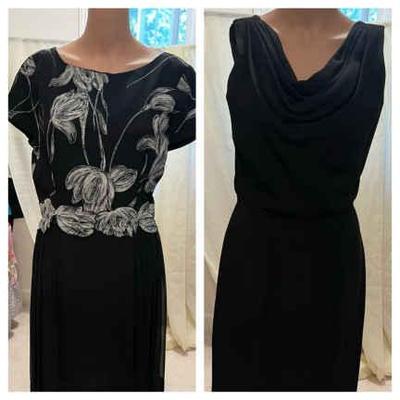 Two black cocktail dresses