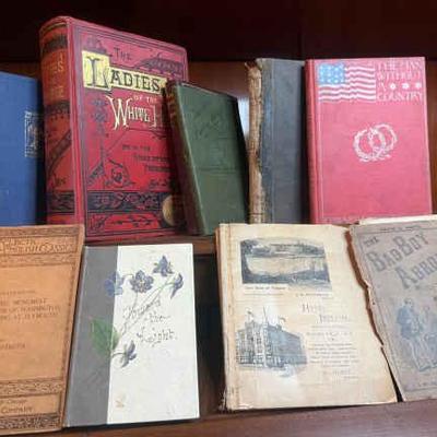 Misc antique books