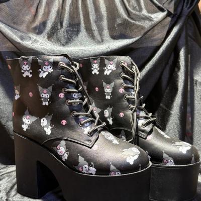 Kuromi Platform Boots 