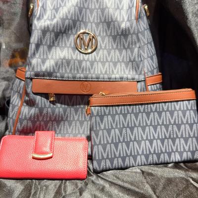 Marco Backpack Purse And Assorted Wallets
