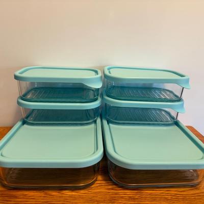 Glasslock Storage Container Set -6 Pieces