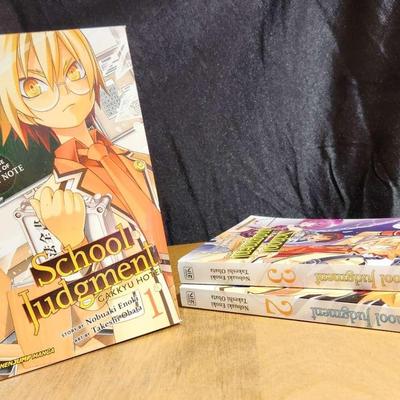 Manga: School Judgment: Gakkyu Hotei Vol. 1-3