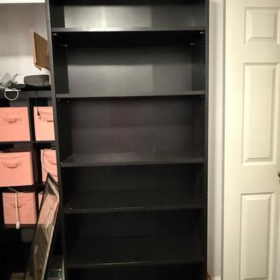 Basic Black Bookshelf