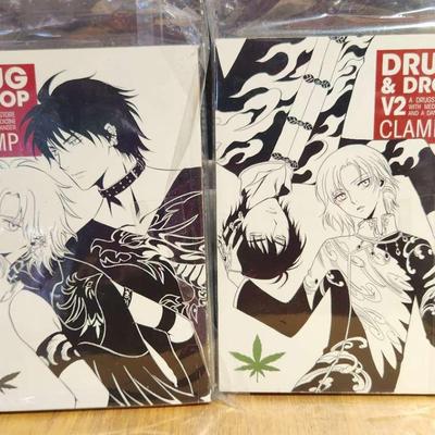 Manga: Drug & Drop by CLAMP Vol. 1 & 2