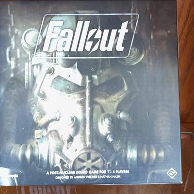 Fallout, the board game. Like new condition!