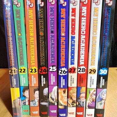 Manga: My Hero Academia Vol. 21-30