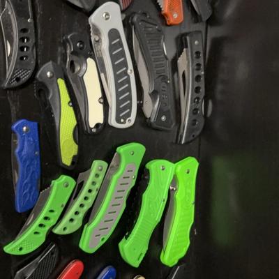 Assortment Of Pocket Knives