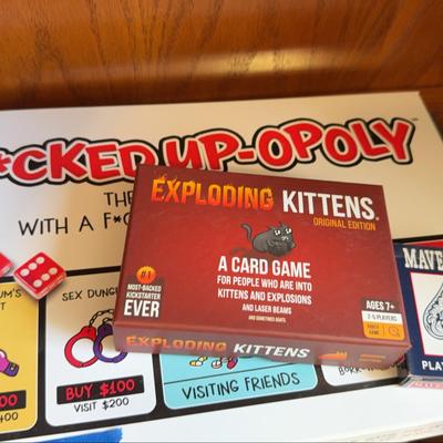 Adult Monopoly! And EXPLODING KITTENS!?