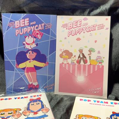 Pop Team And bee And Puppycat Books 