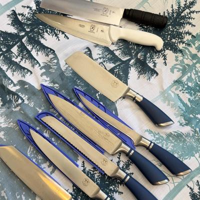 Assorted Professional Chefs Knives 
