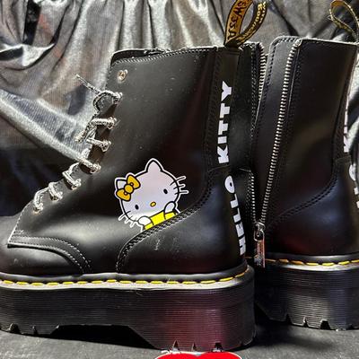 Hello Kitty Platform Doc Martins 