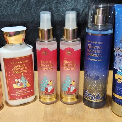Bath and Body Works Lotions and Body Mists (Christmas Scents)