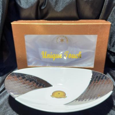 Golden Star Imports – Unique Touch Serving Platter In Gift Box