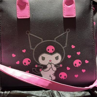 Loungefly Sanrio Kuromi Pink And Black Bag 