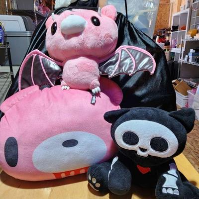 Killstar x Gloomy Kreeptures, Skelanimals Kit Plushes