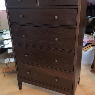 Espresso Wood Dresser 