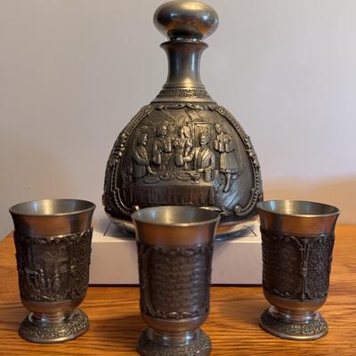 SKS Zinn 95% Pewter Decanter