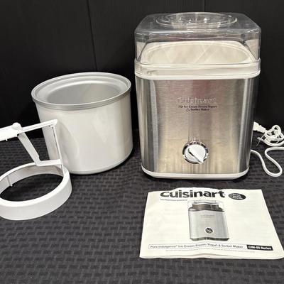 Cuisinart 2 Qt. Ice Cream, Frozen Yogurt & Sorbet Maker (WH4)