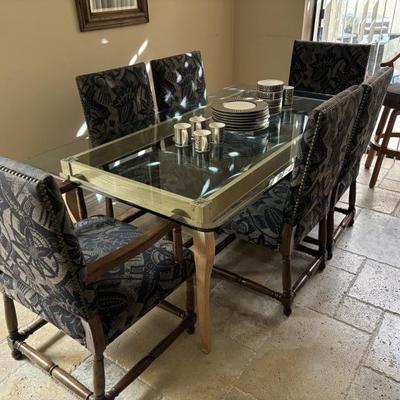 Sale Photo Thumbnail #9: DINING TABLE & CHAIRS
Available for presale.  Please refer to "Presale" information.  TEXT 760-668-0554 to buy