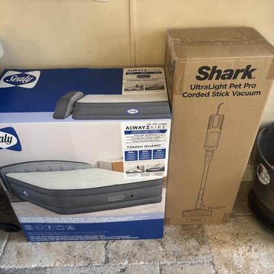 Sale Photo Thumbnail #154: BRAND NEW AIR BED & SHARK CORDED VACUUM 
Available for presale.  Please refer to "Presale" information.  TEXT 760-668-0554 to buy
