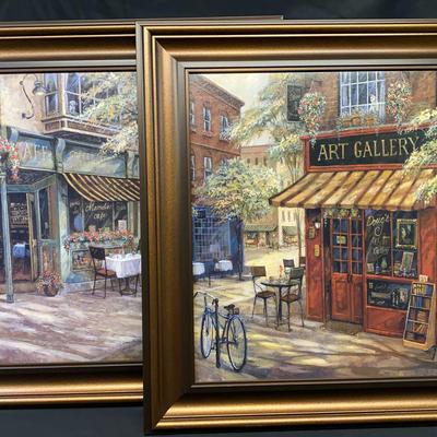 “Doug’s Art Gallery” & “City Corner Cafe” By Ruane Manning