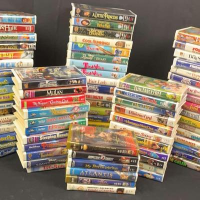 Interesting Collection Of Children’s VHS Tapes Includes Shrek, The Jungle Book And Lots More