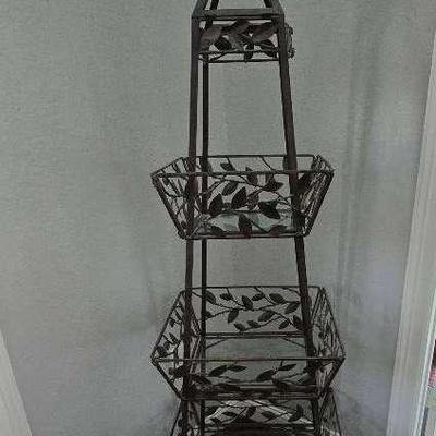 Metal 3 Tier Shelving Unit