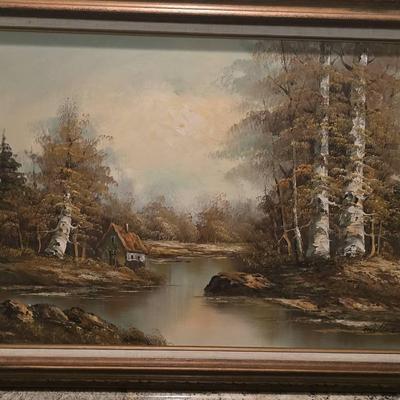 Oil On Canvas 