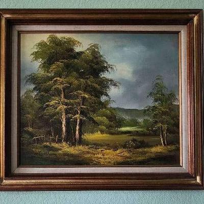 W. Lovell Oil On Canvas Painting