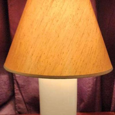White Ceramic Table Lamp 