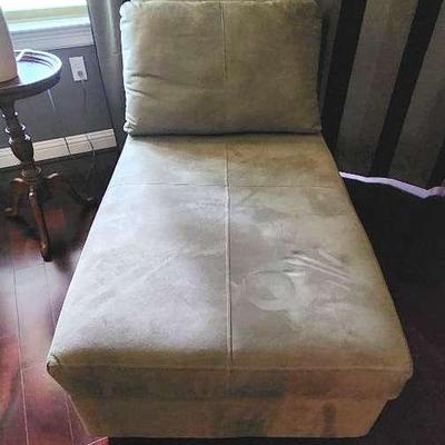 Synthetic Suede Lounging Sofa 
