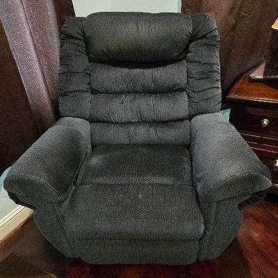 Plush Reclining Rocker 