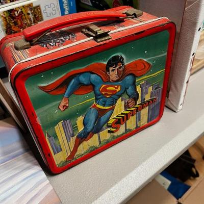 Vintage Superman lunchbox