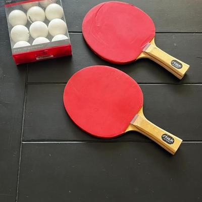Sale Photo Thumbnail #47: Ping pong paddles and new balls