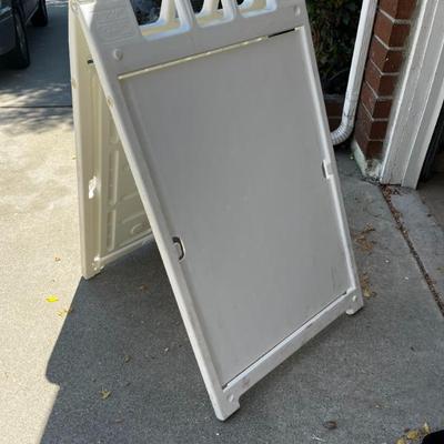 Sale Photo Thumbnail #62: Sidewalk Sign Holder