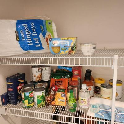 38pc New Pantry Food++ - Pasta, Rice Dishes, Canned Goods, Sauces, Spices